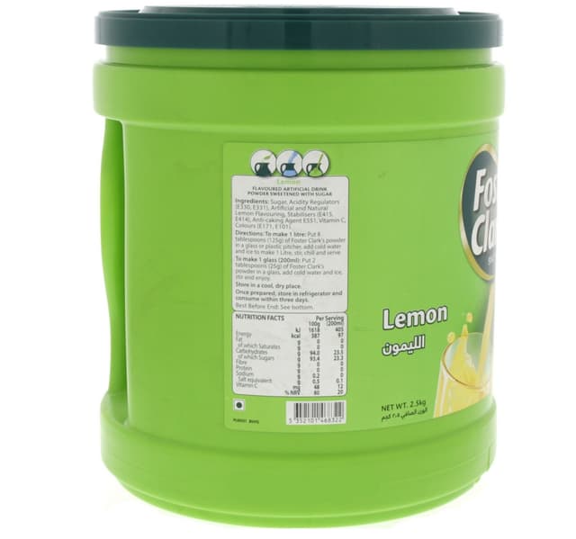 Foster Clark S Artificial Drink Powder Lemon 1 92 Kg