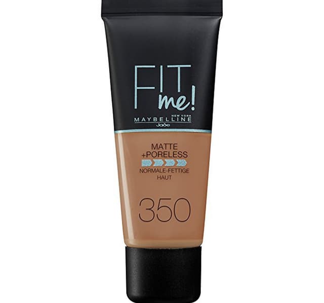 Maybelline Fit Me Matte And Poreless Foundation 350 Caramel 1pc