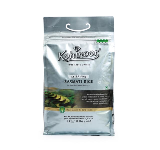 Kohinoor Extra Fine Basmati Rice 5 Kg