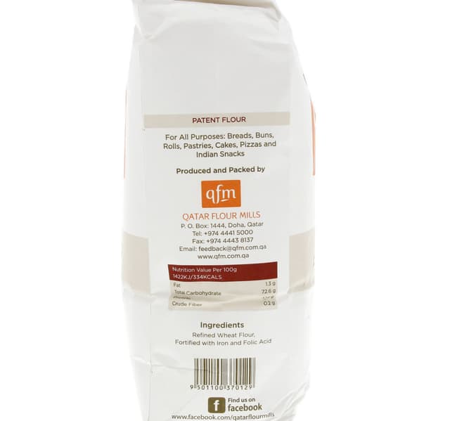 Qfm All Purpose Flour No 1 2 Kg