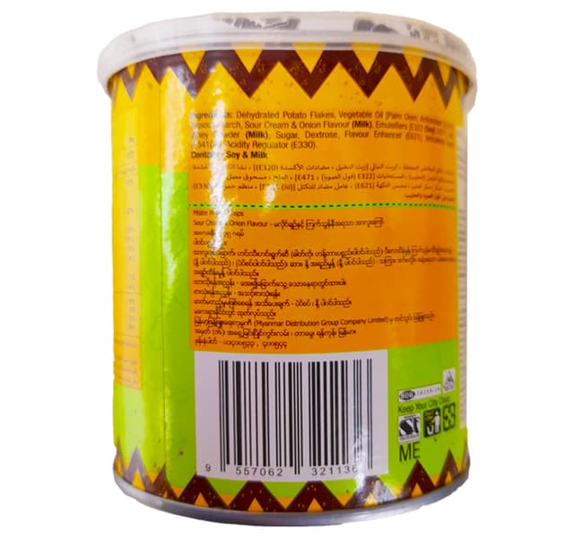 Mister Potato Crisps Sour Cream Onion 35 G