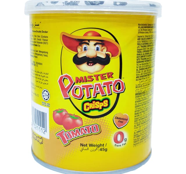 Mister Potato Crisps Tomato 45 G