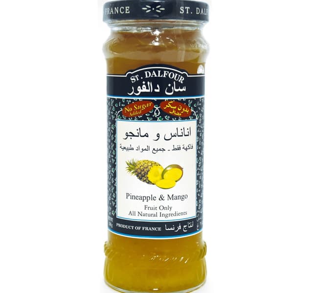 St Dalfour Pineapple Mango Jam 284 G