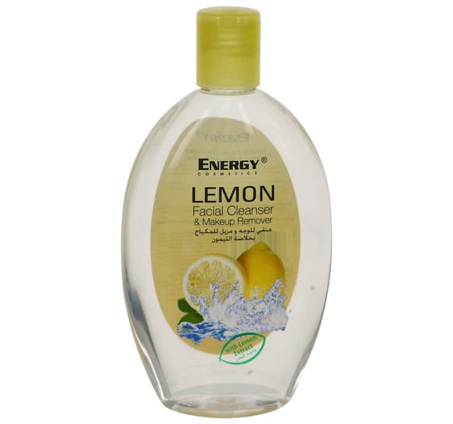 Energy Facial Cleanser Makeup Remover Lemon 235 Ml