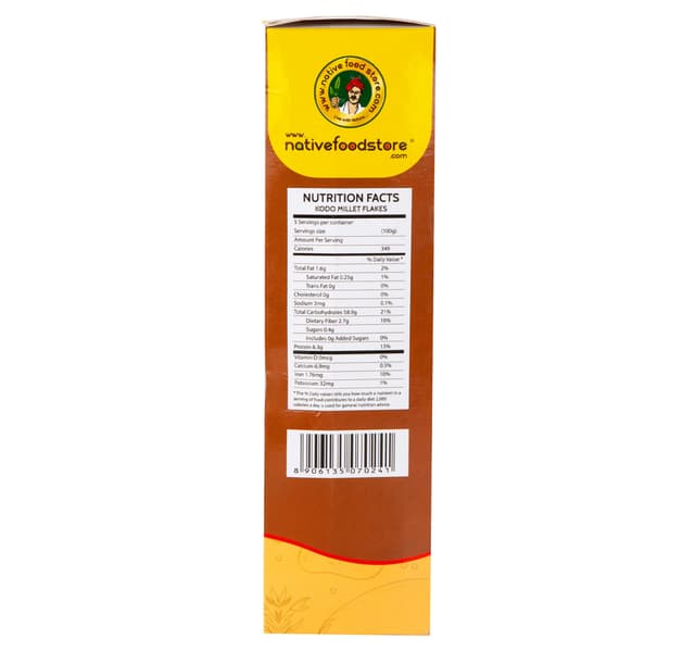 Native Food Store Kodo Millet Flakes 500 G