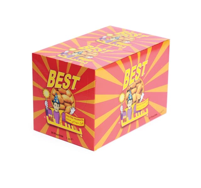Best Salted Peanuts Pouch 30 X 11 G