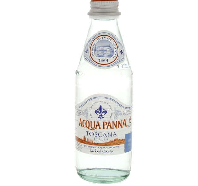 Acqua Panna Toscana Bottled Natural Mineral Water 250 Ml