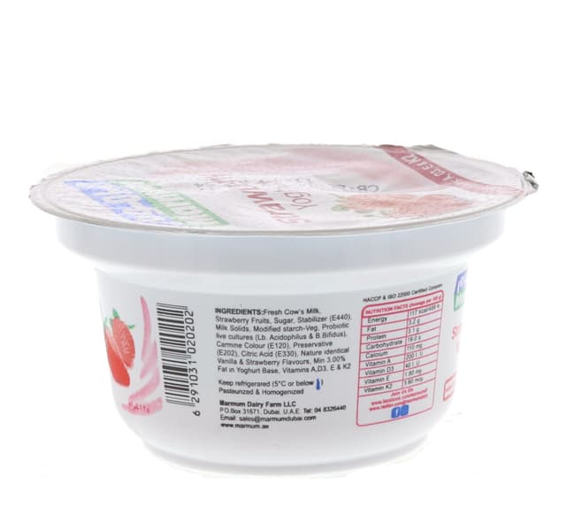 Marmum Strawberry Yoghurt 125 G