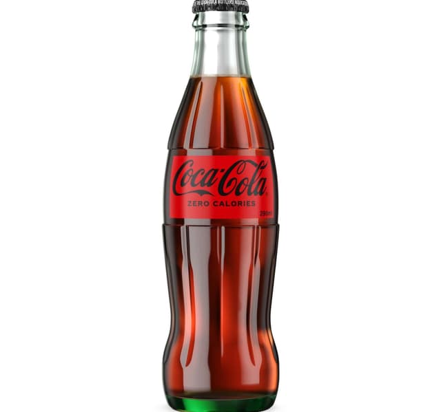 Coca Cola Zero Sugar Glass Bottle 290 Ml