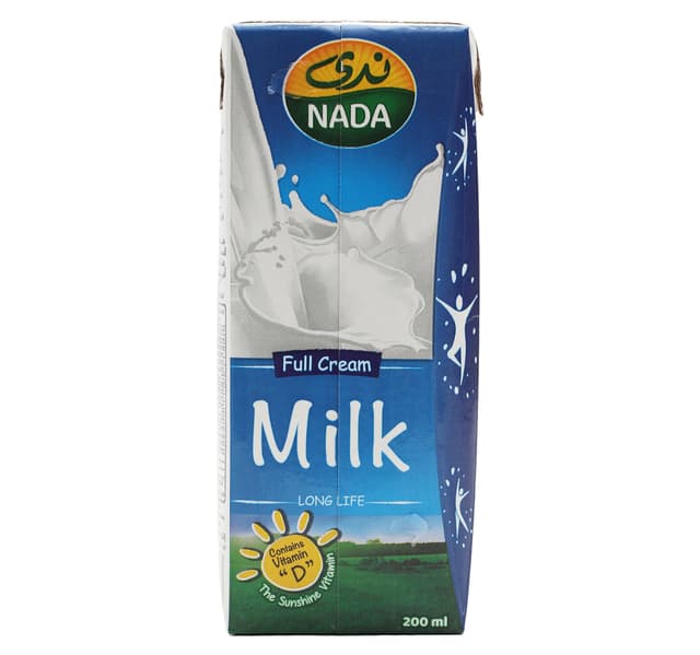 Nada Uht Milk Full Fat Vitamin D 200 Ml