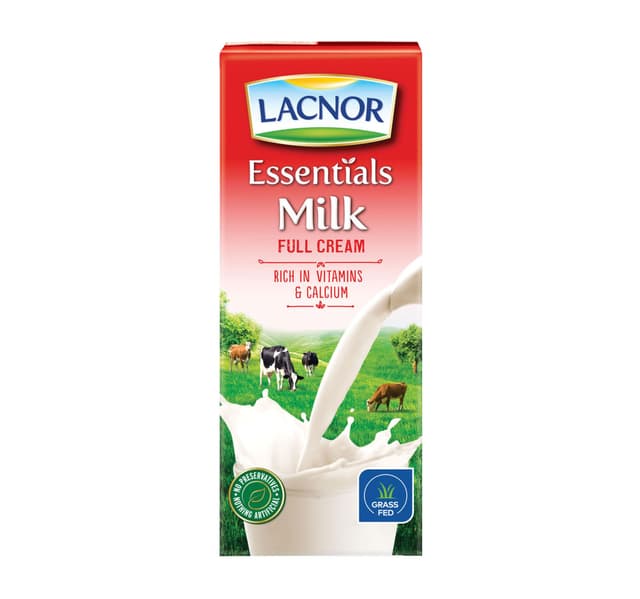 Lacnor Essentials Full Cream Milk 180 Ml