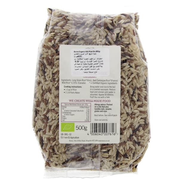 Biona Organic Wild Rice Mix 500 G