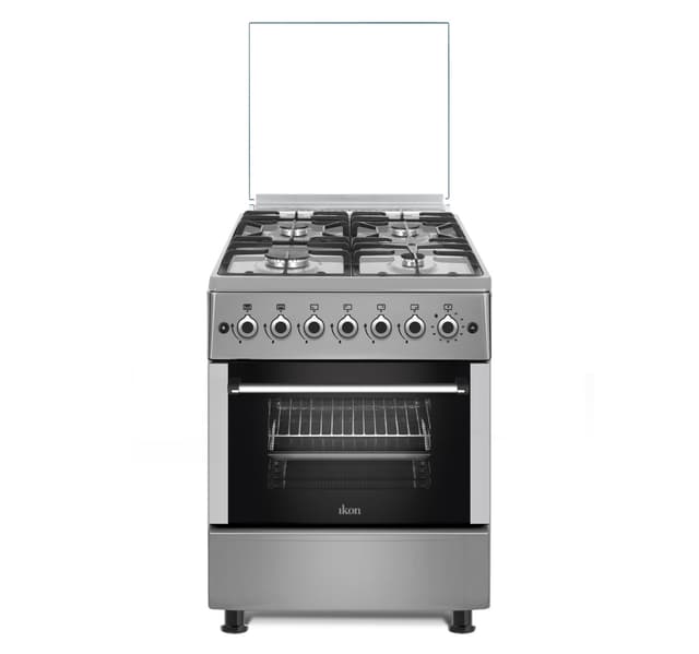 Ikon Bright Series Gas Cooking Range 4 Burners 57 X 57 Cm Ik Tf754g2