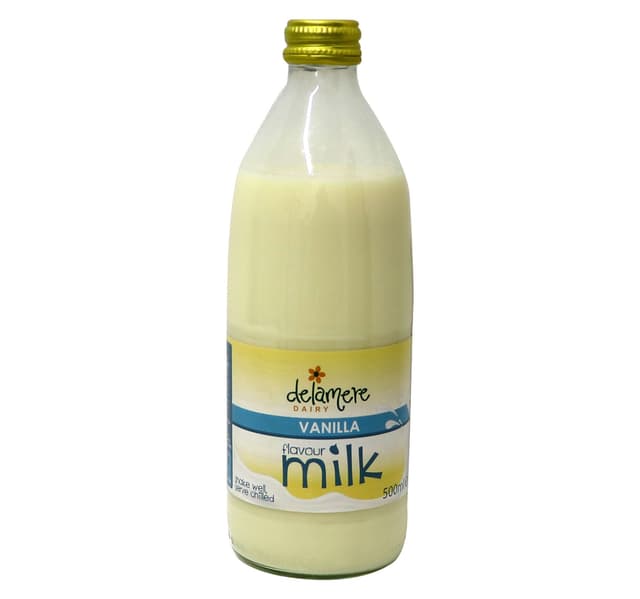 Delamere Flavour Milk Vanilla 500 Ml