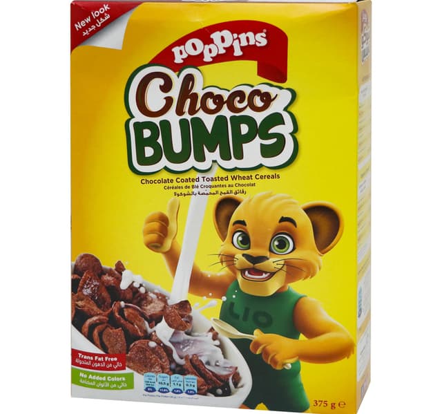 Poppins Bumps Choco 375 G