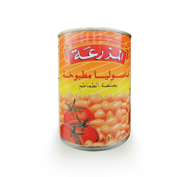 Al Mazraa Baked Beans In Tomato Sauce 400 G