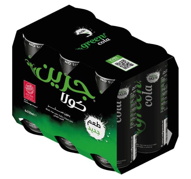 Green Cola Can 330 Ml