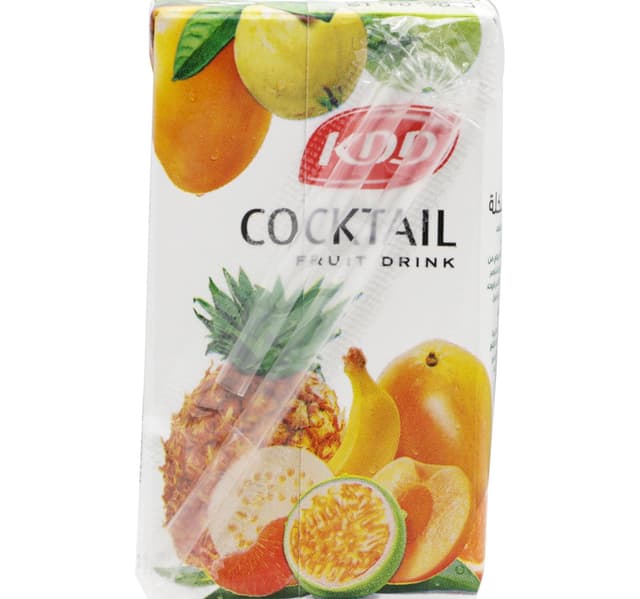 Kdd Cocktail Fruit Drink 4 X 125 Ml