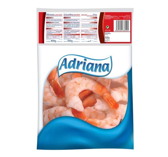 Adriana Cooked Super Jumbo Shrimps
