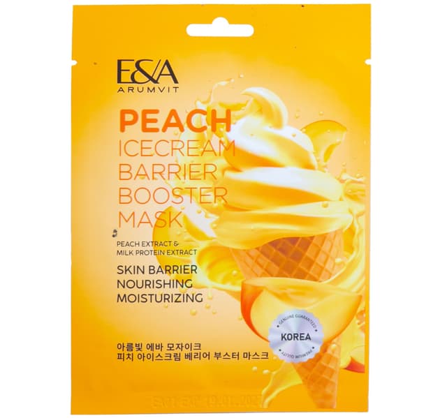 Arumvit Eva Mosaic Peach Ice Cream Barrier Booster Mask, 25 g