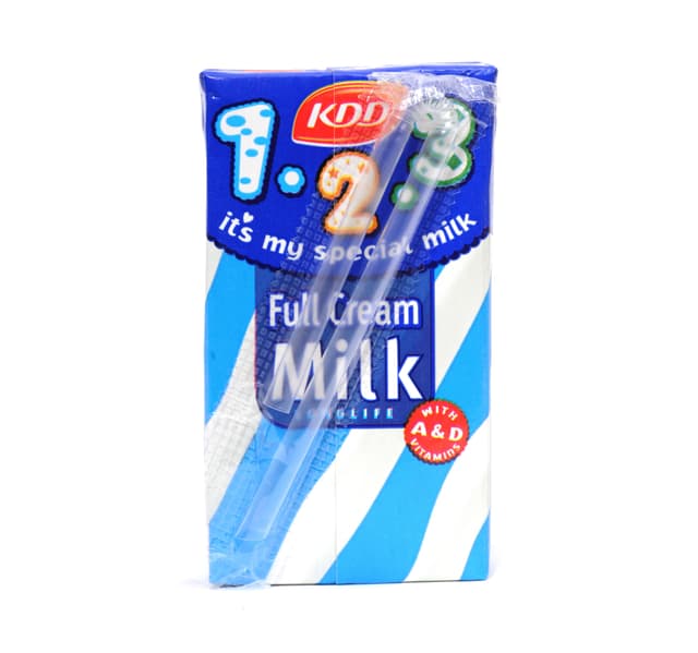 KDD 123 Full Cream Milk 6x125ml