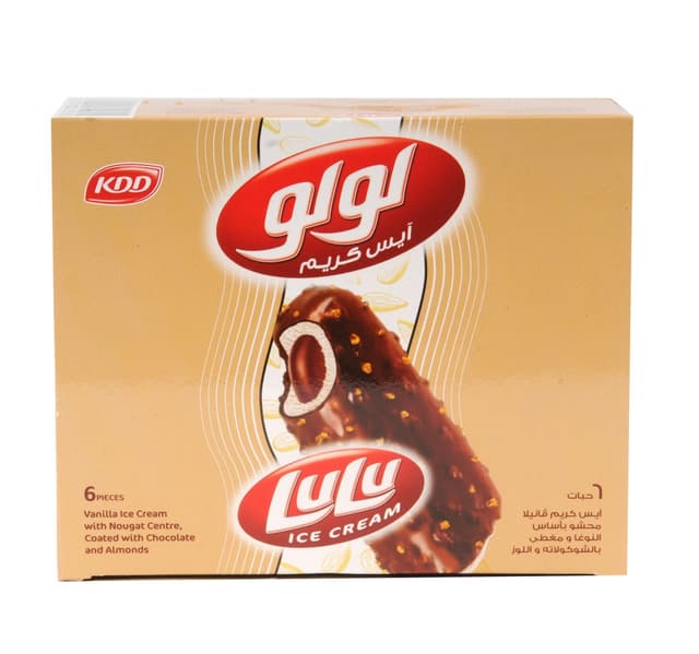 Kdd Lulu Ice Cream Stick 62ml X 6 Pieces