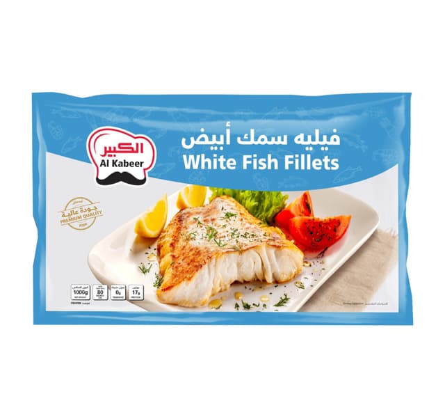 Al Kabeer White Fish Fillets 1 Kg