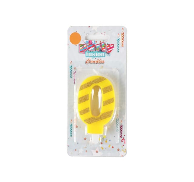 Party Fusion Powder Number Candle