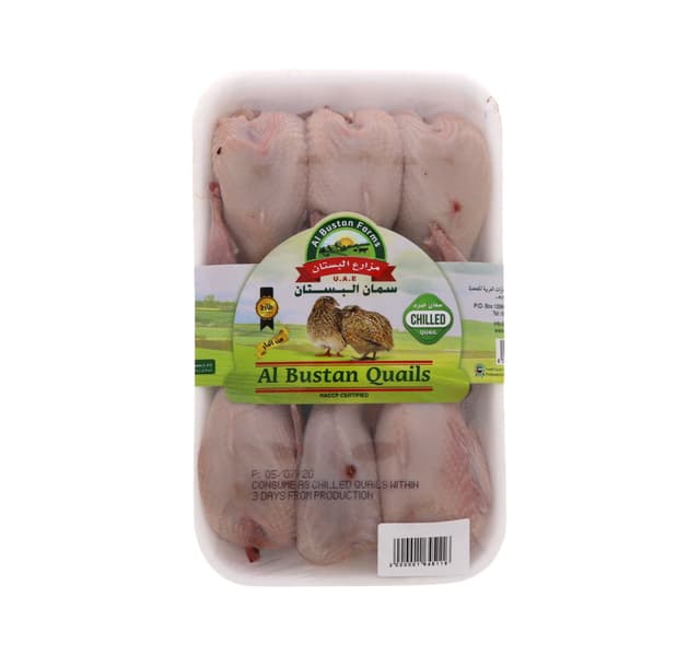 Al Bustan Fresh Quails 6 Pcs