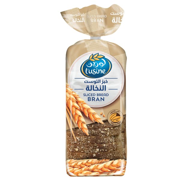 Lusine Bran Sliced Bread 615g