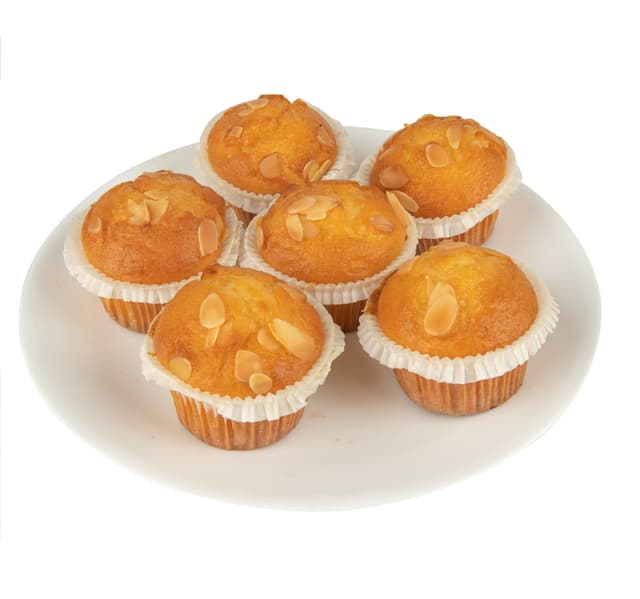 Bake Art Lulu Almond Muffins 6 Pcs