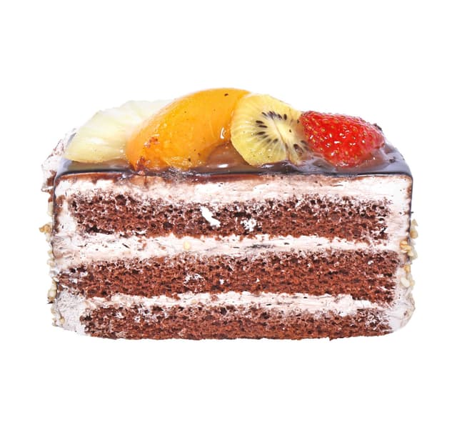 Bake Art Lulu Fresh Fruit Cake Slice 1 Pc