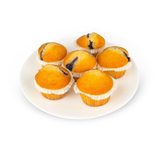 Bake Art Lulu Blueberry Muffins 6 Pcs
