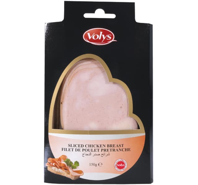 Volys Sliced Chicken Breast 150 G