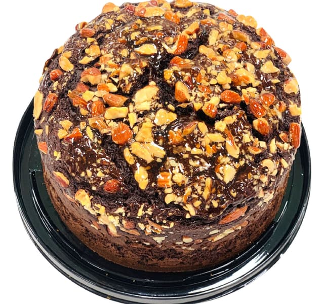 Choco Almond Round Cake 500 G