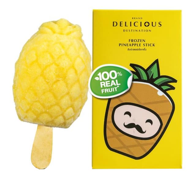 Delicious Destination Frozen Pineapple Stick 80 G