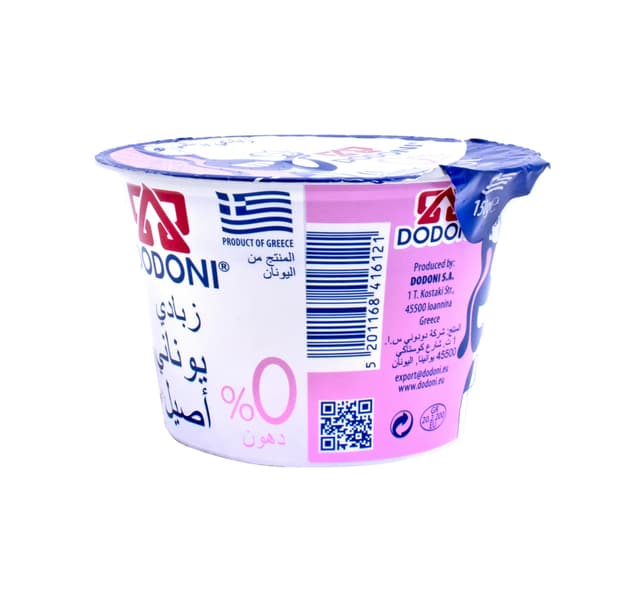 Dodoni Greek Yoghurt 0 Fat 150 G