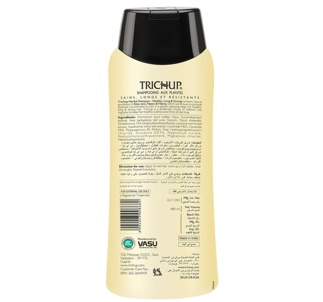 Trichup Herbal Shampoo Healthy Long Strong 400 Ml