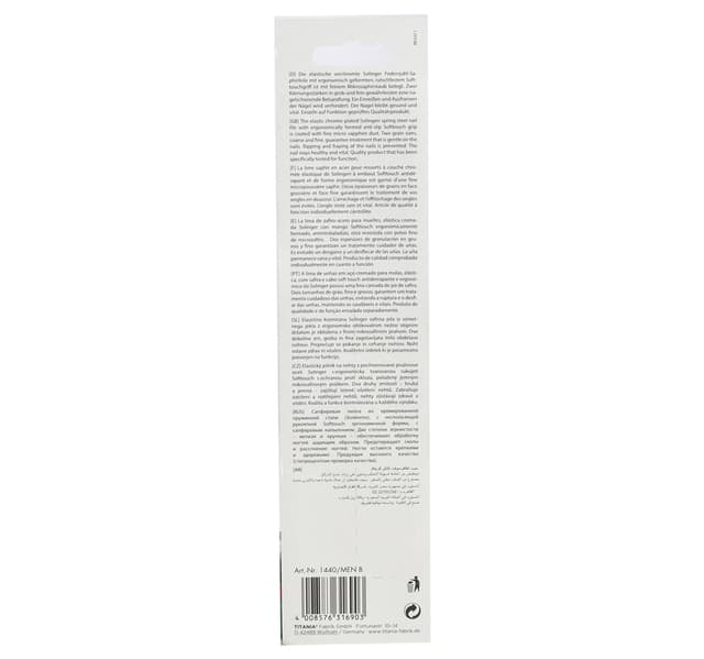 Titania Soft Touch Sapphire File 1440b 1 Pc