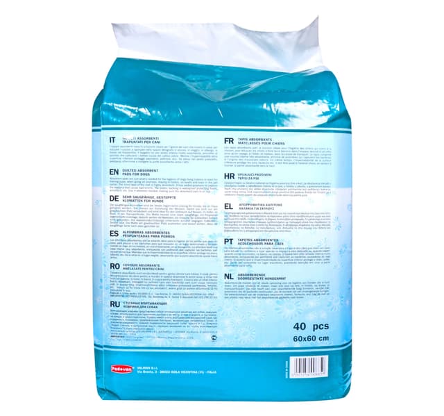 Padovan Pet Pad 60 X 60cm Small 40pcs