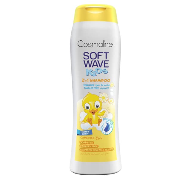 Cosmaline Soft Wave Camomile 2in1 Kids Shampoo Tear Free 400 ml