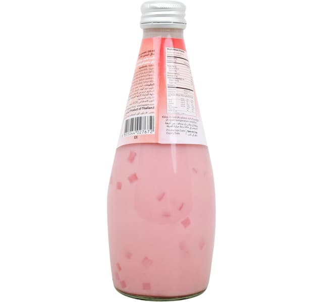 American Harvest Coconut Milk Drink With Nata De Coco Strawberry Flavour