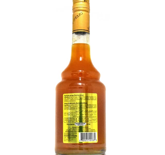 Kassatly Chtaura Apricot Syrup 600 Ml