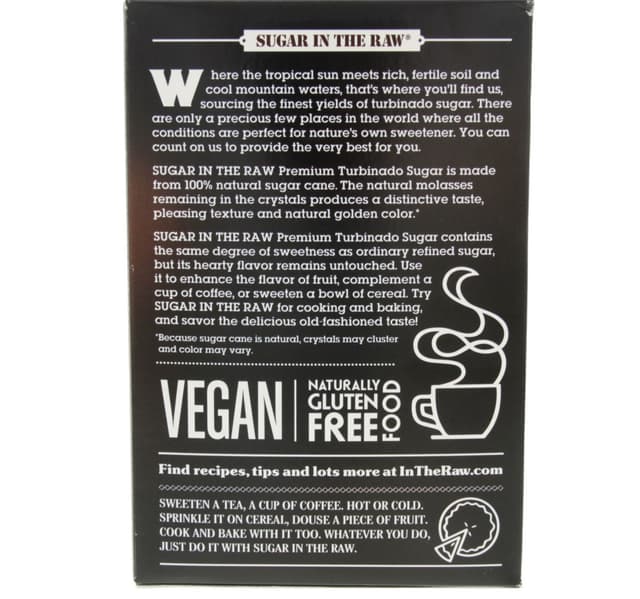 Sugar In The Raw Turbinado Cane Sugar 907 Gm
