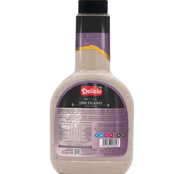 Delicio 1000 Island Dressing 532 Ml