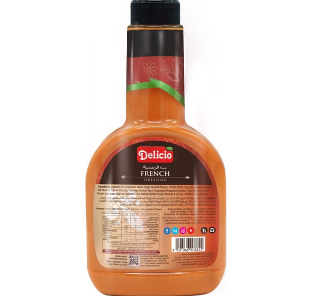 Delicio French Dressing 532ml