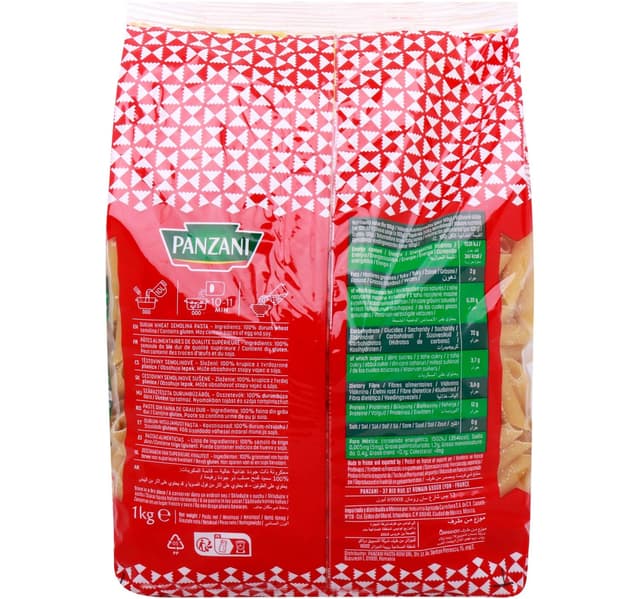 Panzani Penne Rigate 1 Kg