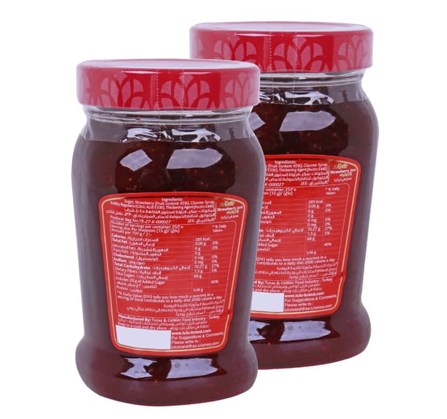 Lulu Exotic Strawberry Jam 2 X 380 G