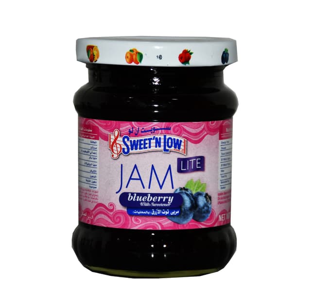 Sweet N Low Blueberry Jam Lite 250 G