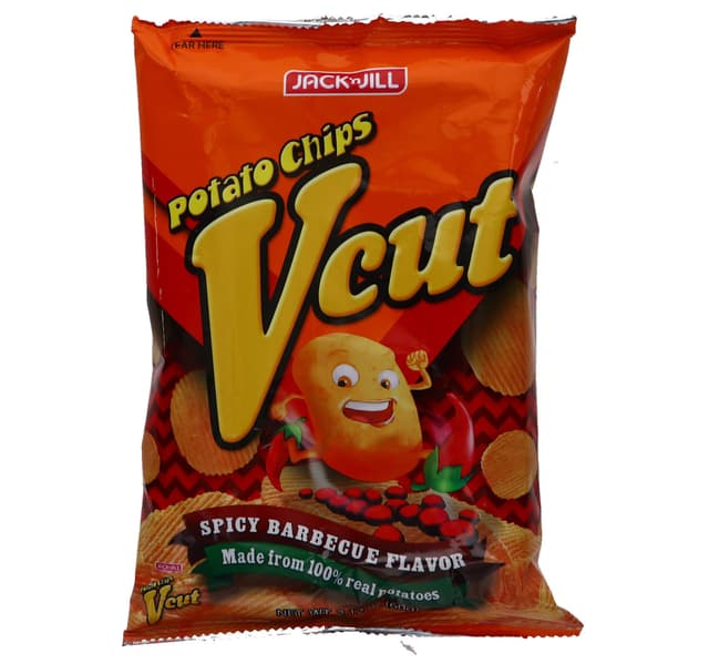 Jack N Jill Potato Chips V Cut Spicy Barbeque 60 G